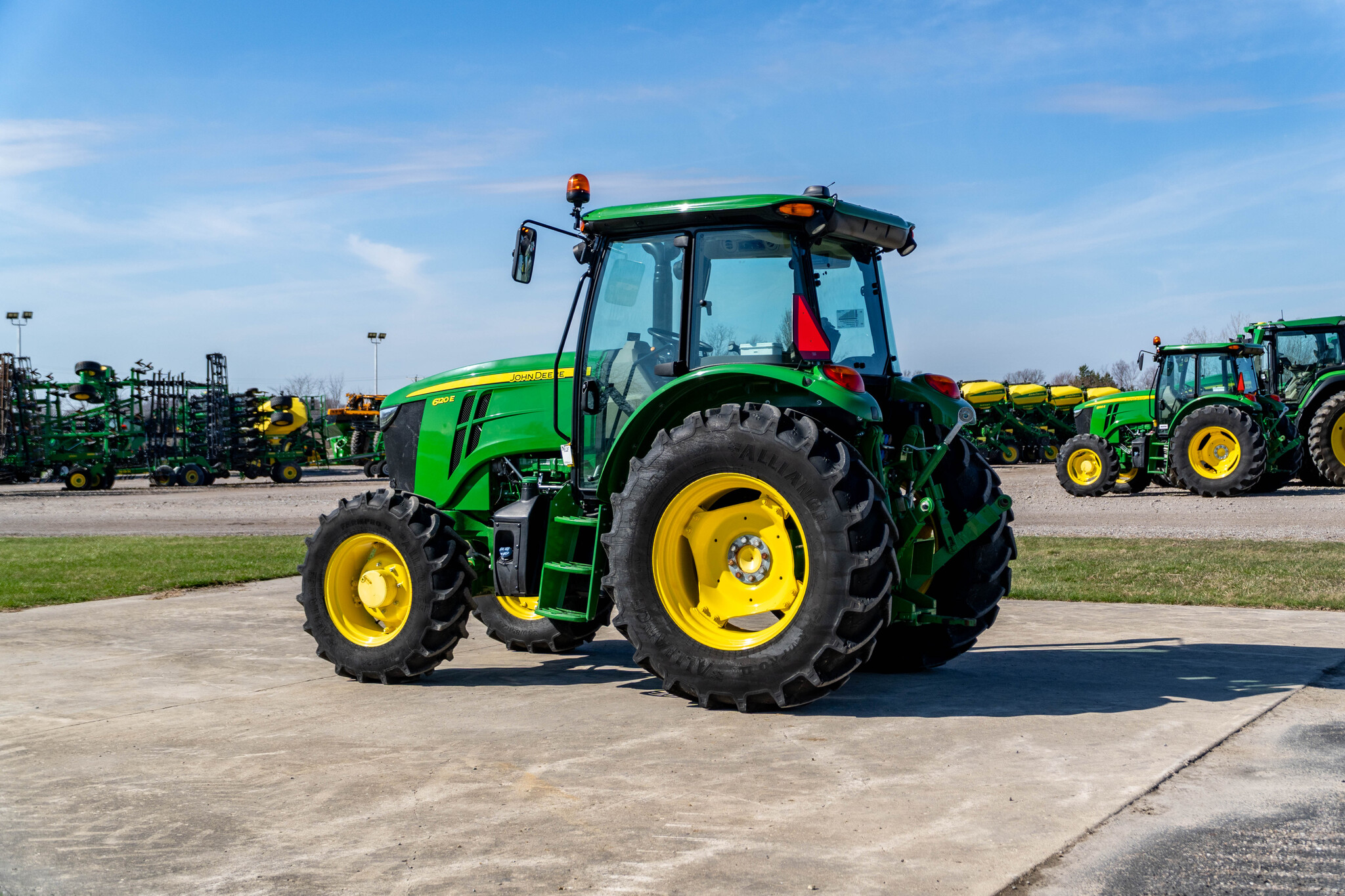 Used 2023 John Deere 6120E Cab Utility Tractors at Koenig Equipment in Anna, OH - PhotoXL2