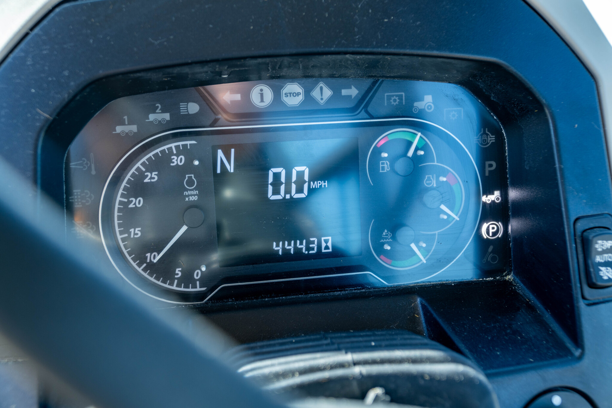 Used 2023 John Deere 6120E Cab Utility Tractors at Koenig Equipment in Anna, OH - PhotoXL34