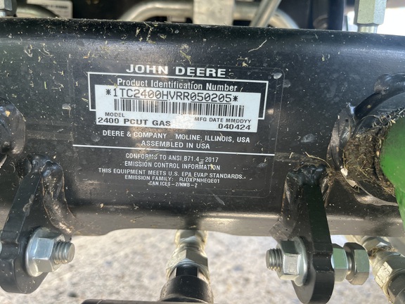 Used 2024 John Deere 2400 PrecisionCut Tri-Plex Greens / Tee Mower Riding Greens Mowers at Horizon Ag & Turf in Calgary, AB - Photo6