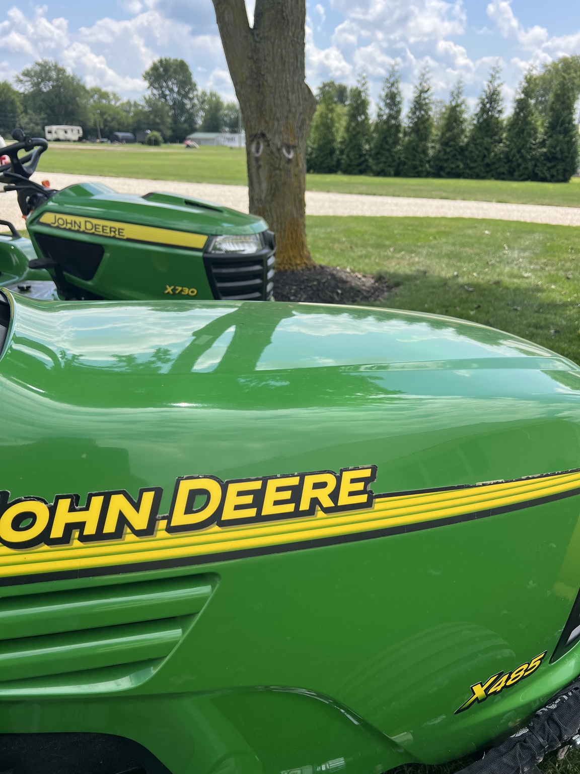 2003 John Deere X485 Image 1