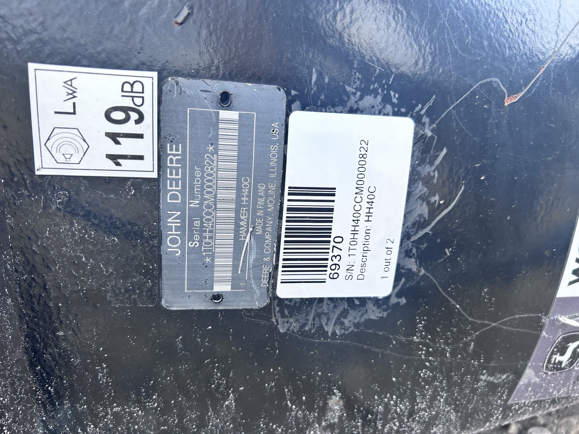 John Deere HH40C Image 4