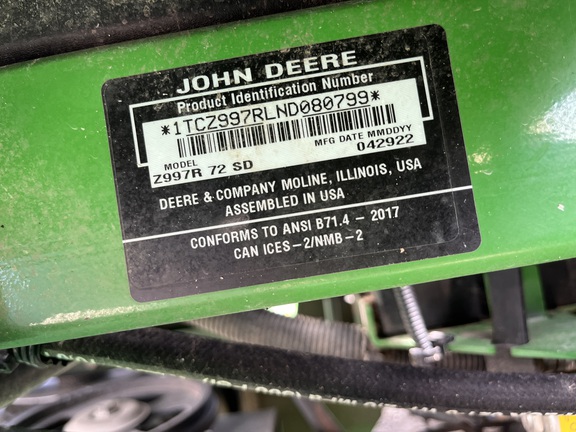 2022 John Deere Z997R - Photo22