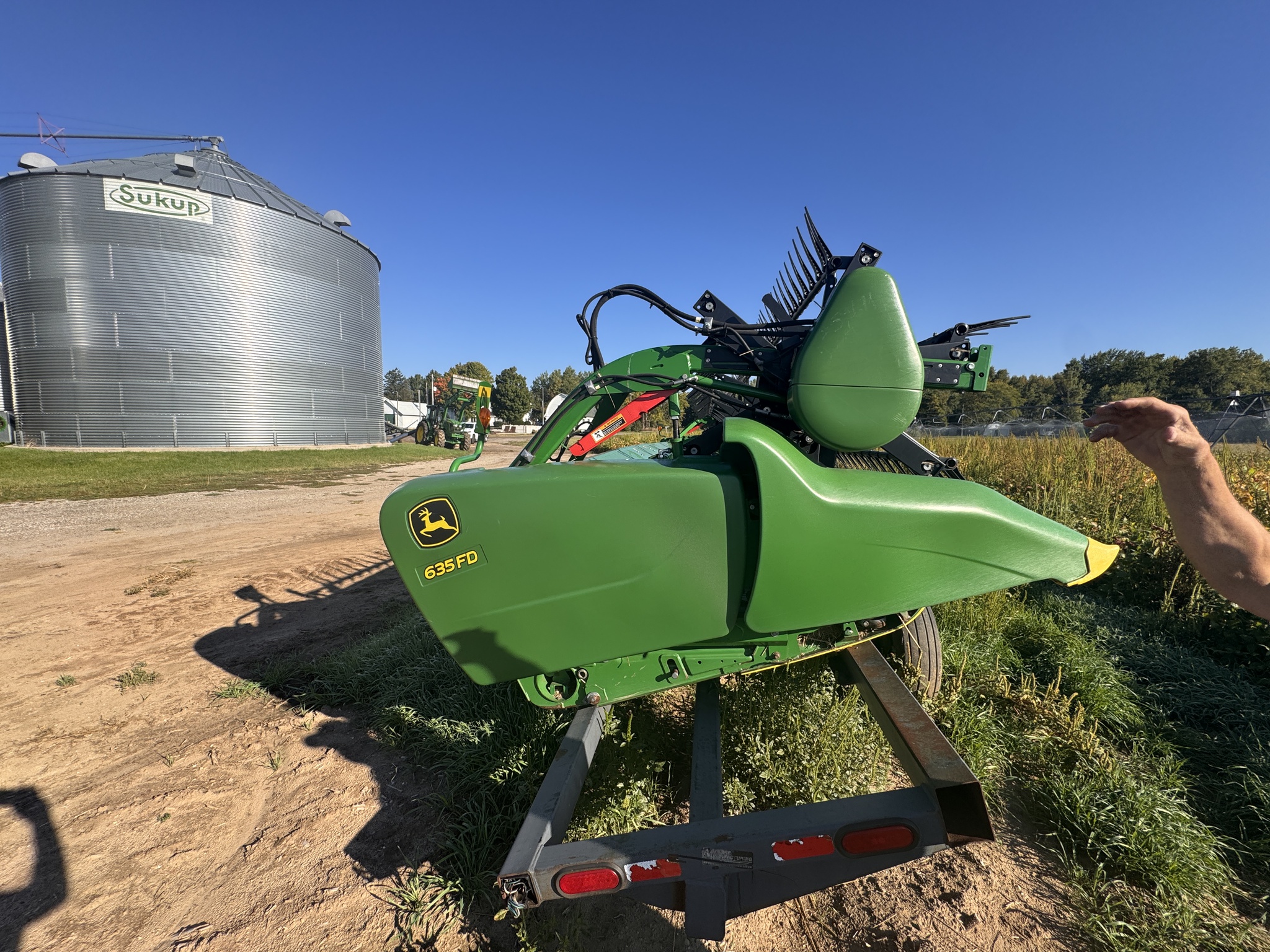 2018 John Deere 635FD Image 4