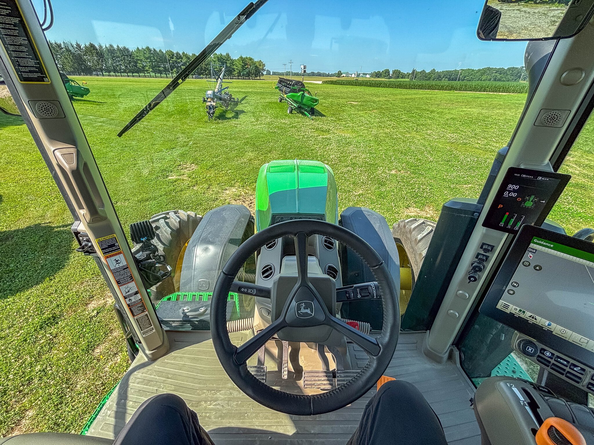 Used 2025 John Deere 8R 370 Row Crop Tractors at Koenig Equipment in Urbana, OH - PhotoXL30