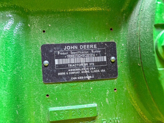 Used 2025 John Deere 8R 370 Row Crop Tractors at Koenig Equipment in Urbana, OH - Photo36