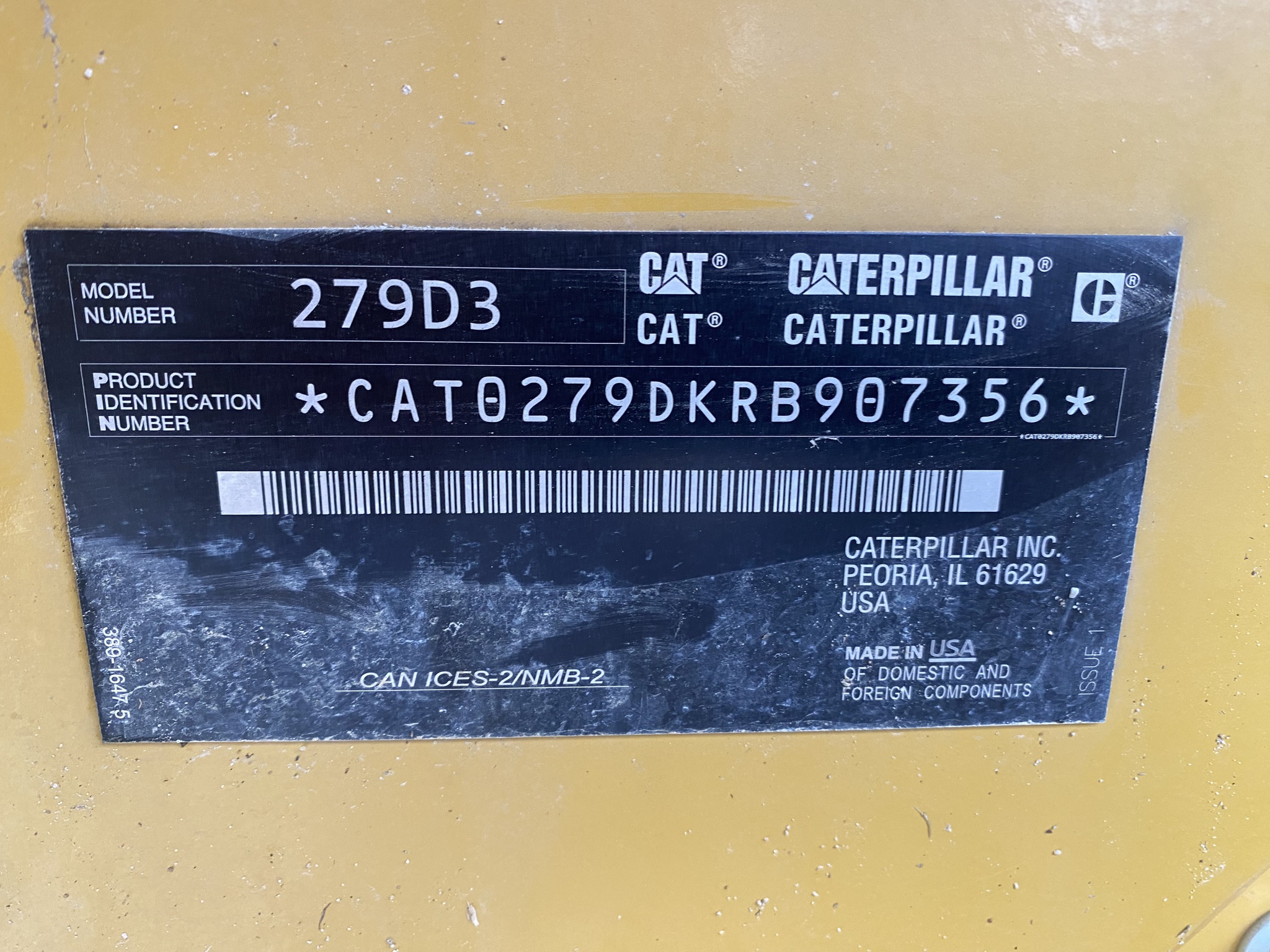 Used 2024 Caterpillar 279D3 Compact Track Loaders at Koenig Equipment in Greensburg, IN - PhotoXL1