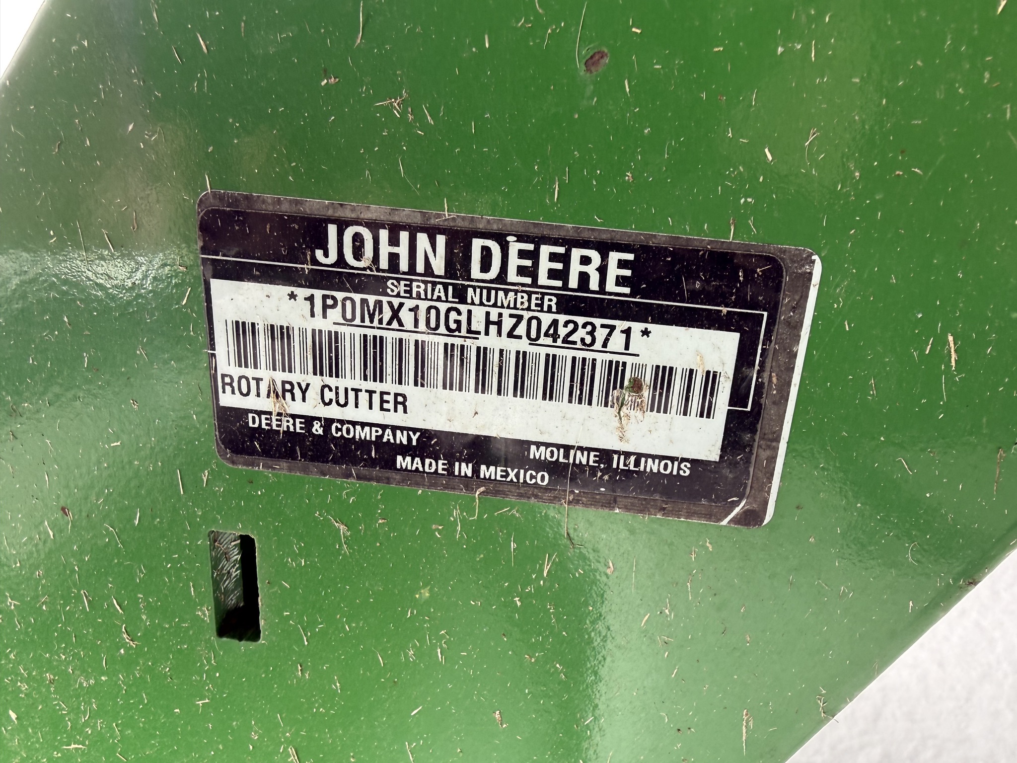 2017 John Deere MX10 Image 4