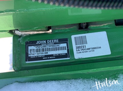 Photo of 2025 John Deere FC20M