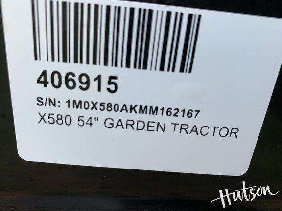Photo of 2021 John Deere X580