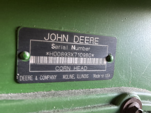 Used 2005 John Deere 893 Corn and Row Crop headers at Koenig Equipment in Franklin, IN - Photo2
