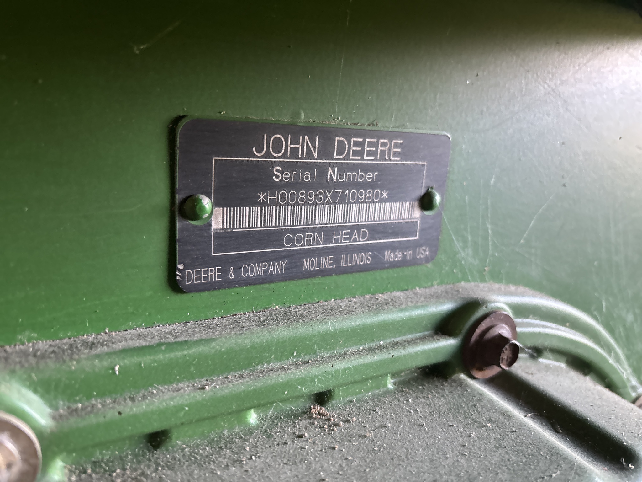 Used 2005 John Deere 893 Corn and Row Crop headers at Koenig Equipment in Franklin, IN - PhotoXL8