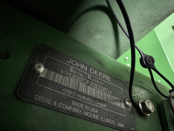 2018 John Deere 635FD - Photo9