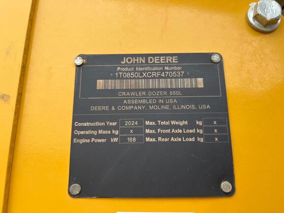 2024 John Deere 850L