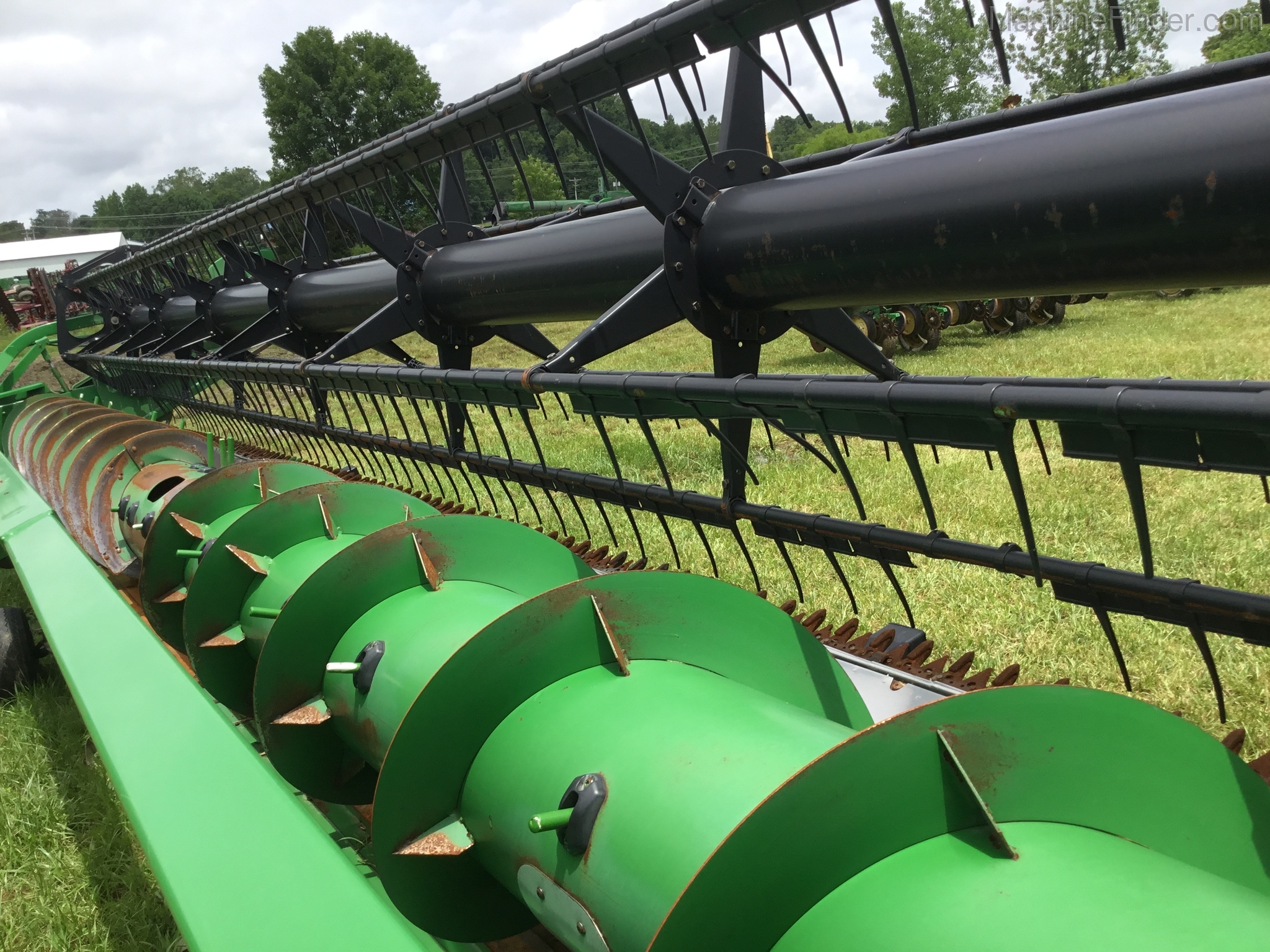 2009 John Deere 635F Image 7