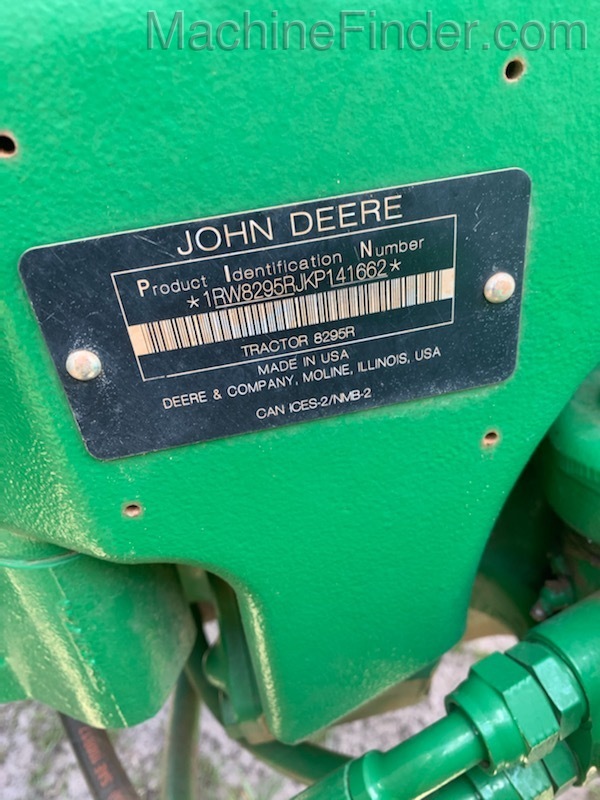 2019 John Deere 8295R Image 5