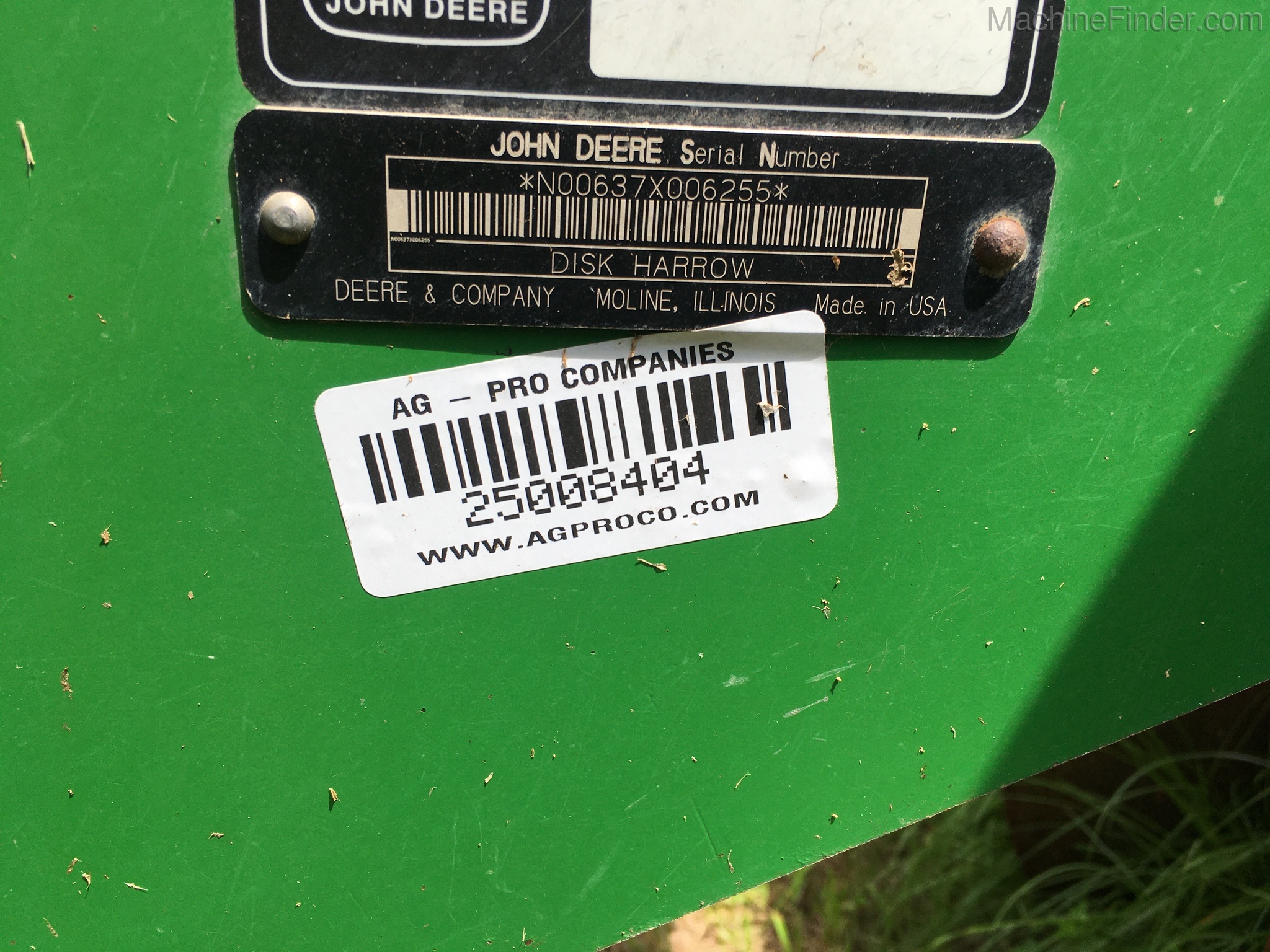 2004 John Deere 637 Image 5