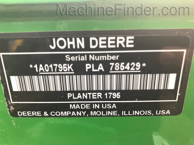 2020 John Deere 1795 Image 7