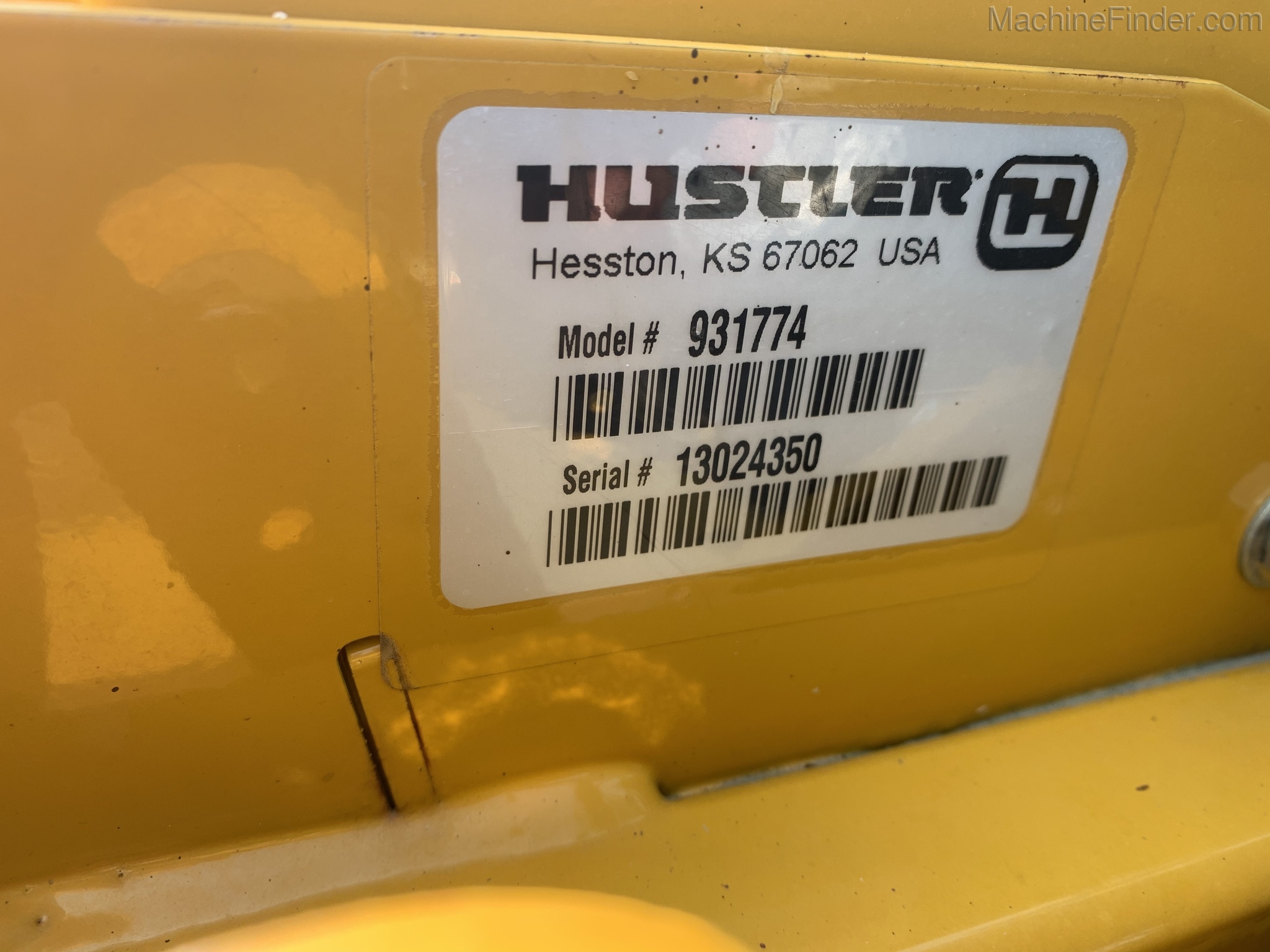 2013 Hustler X ONE Image 3