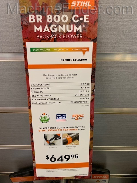 2020 Stihl BR800CE Image 5