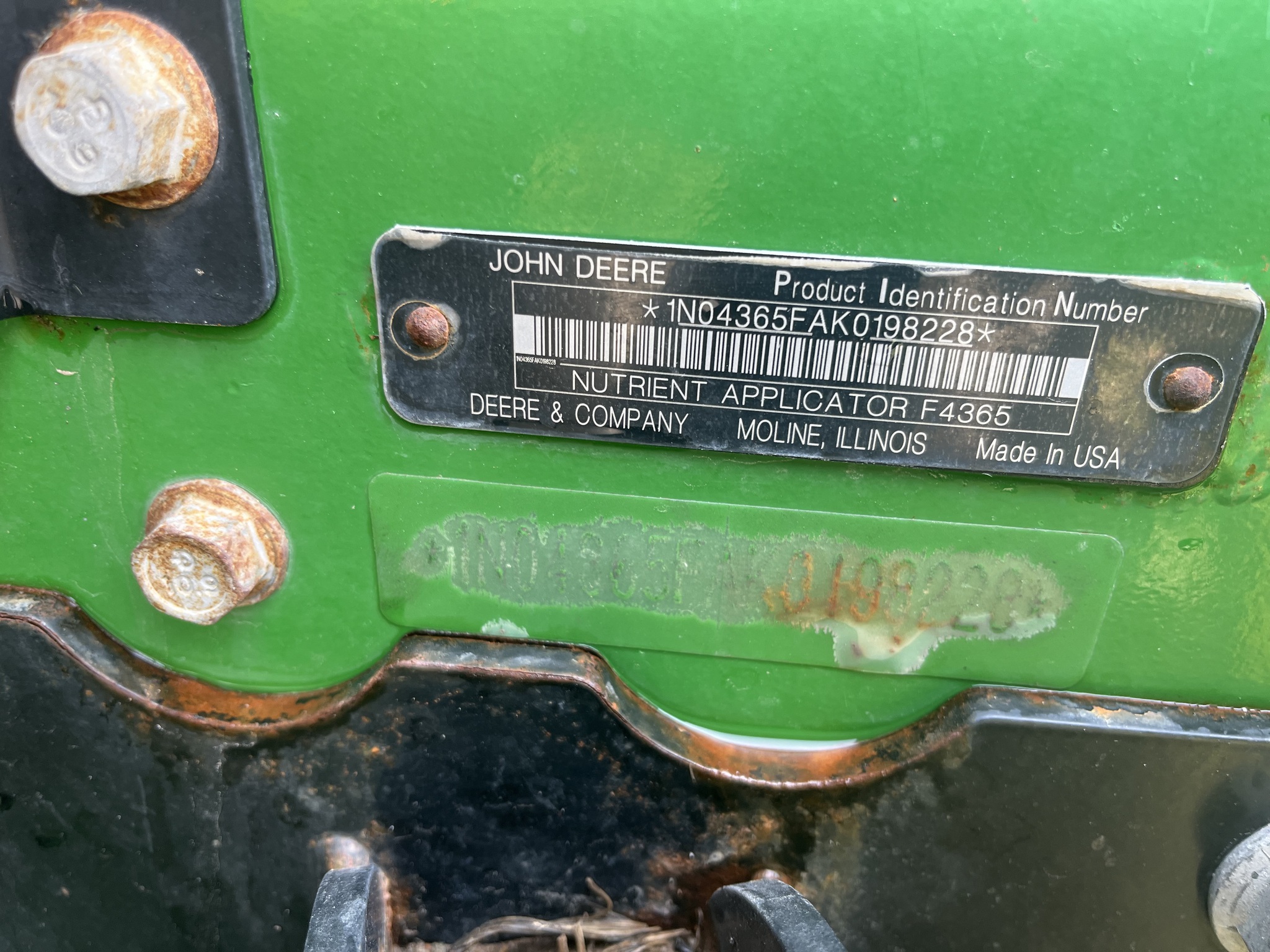  2019 John Deere F4365 at Heritage Tractor in Baldwin City, KS
