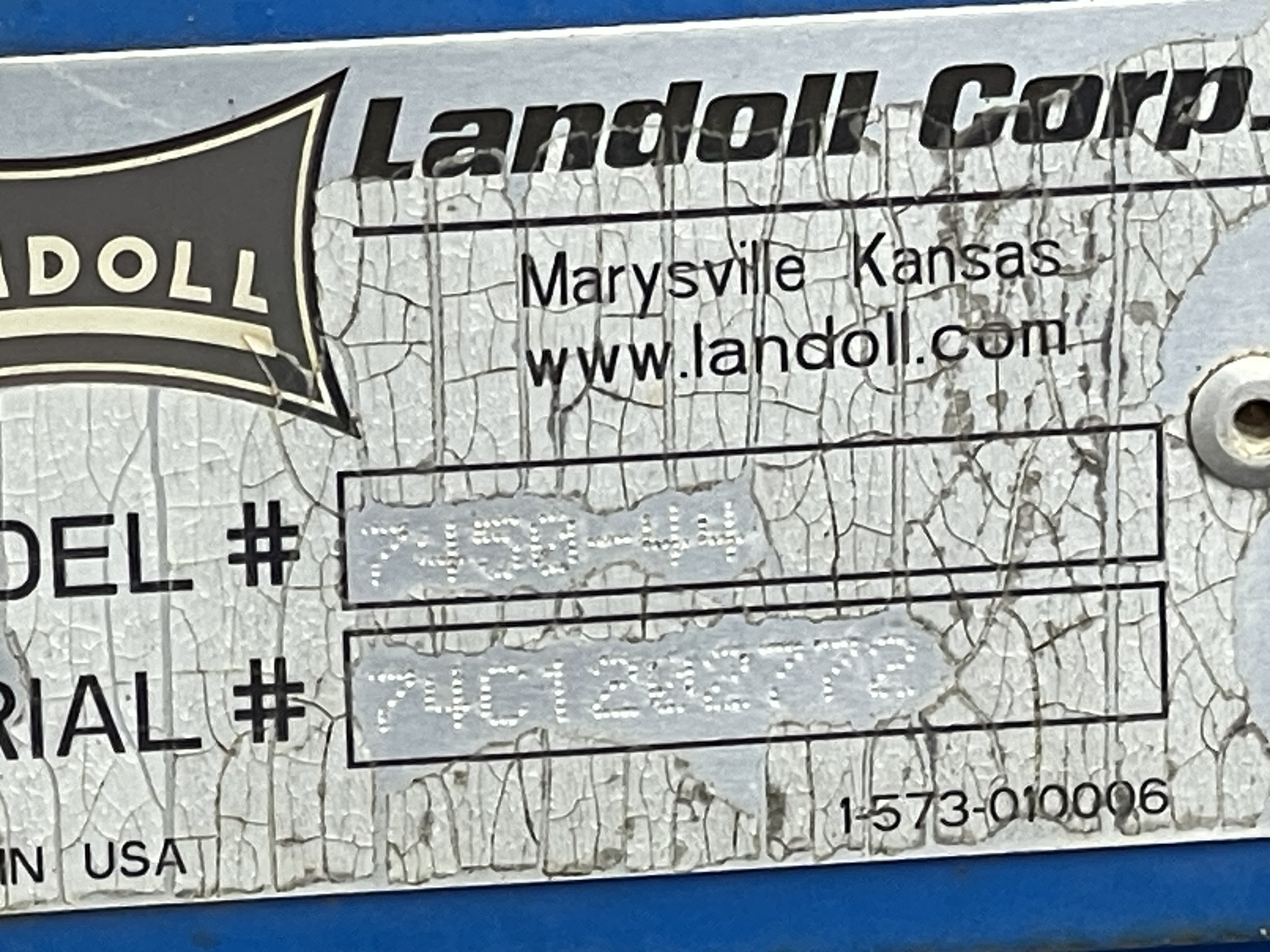 2012 Landoll 7450-44 Image 6