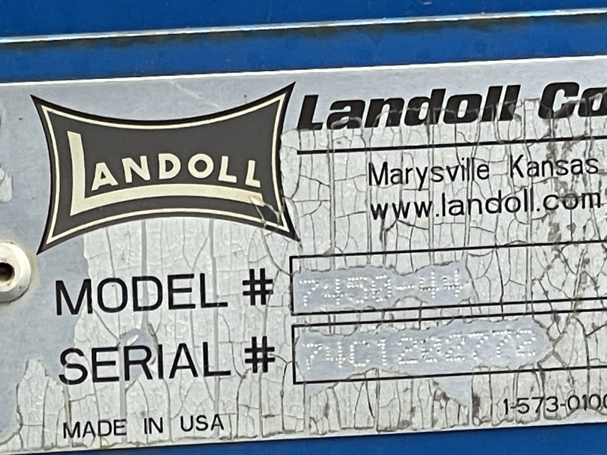 2012 Landoll 7450-44 Image 12