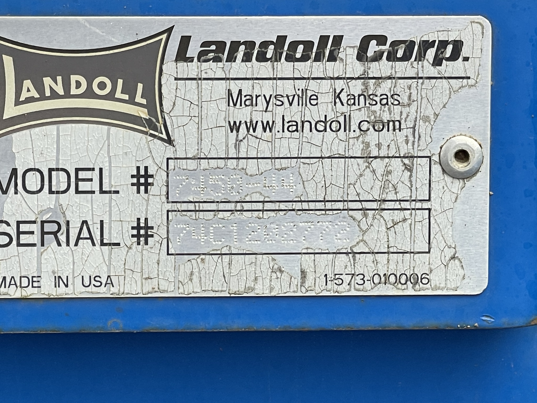 2012 Landoll 7450-44 Image 15