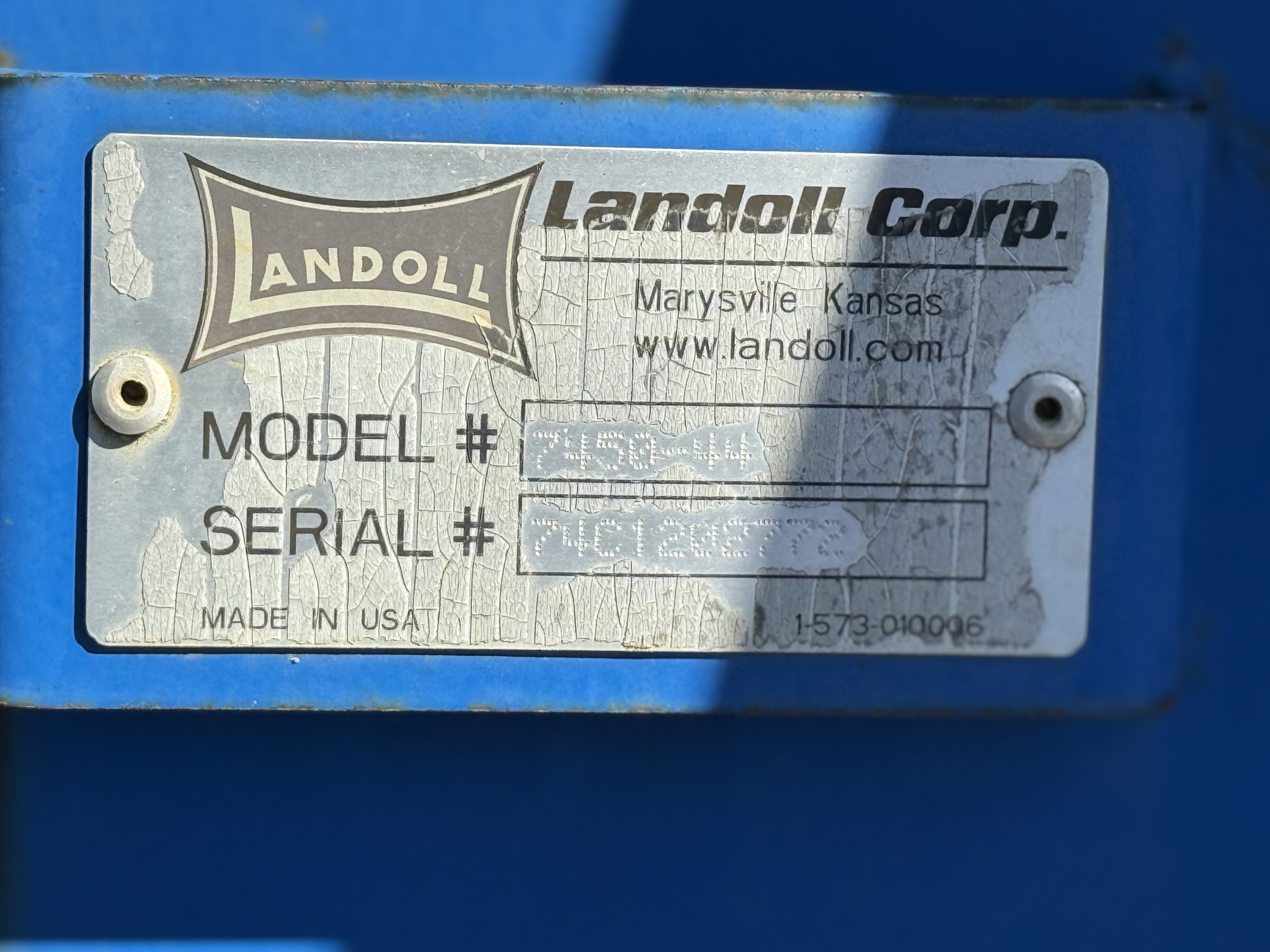 2012 Landoll 7450-44 Image 18