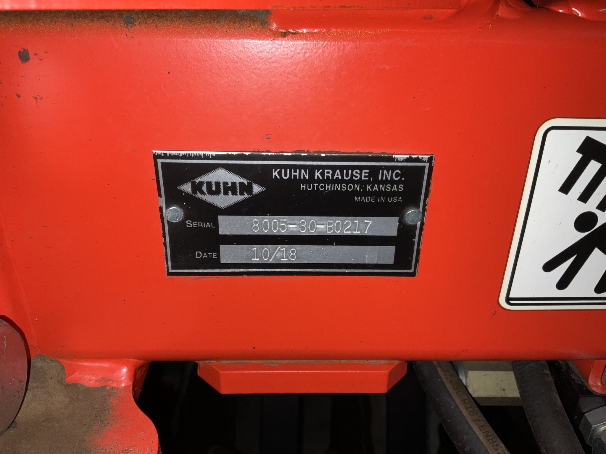 2018 Kuhn 8005-30 Image 13