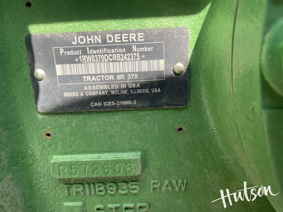 Photo of 2024 John Deere 8R 370