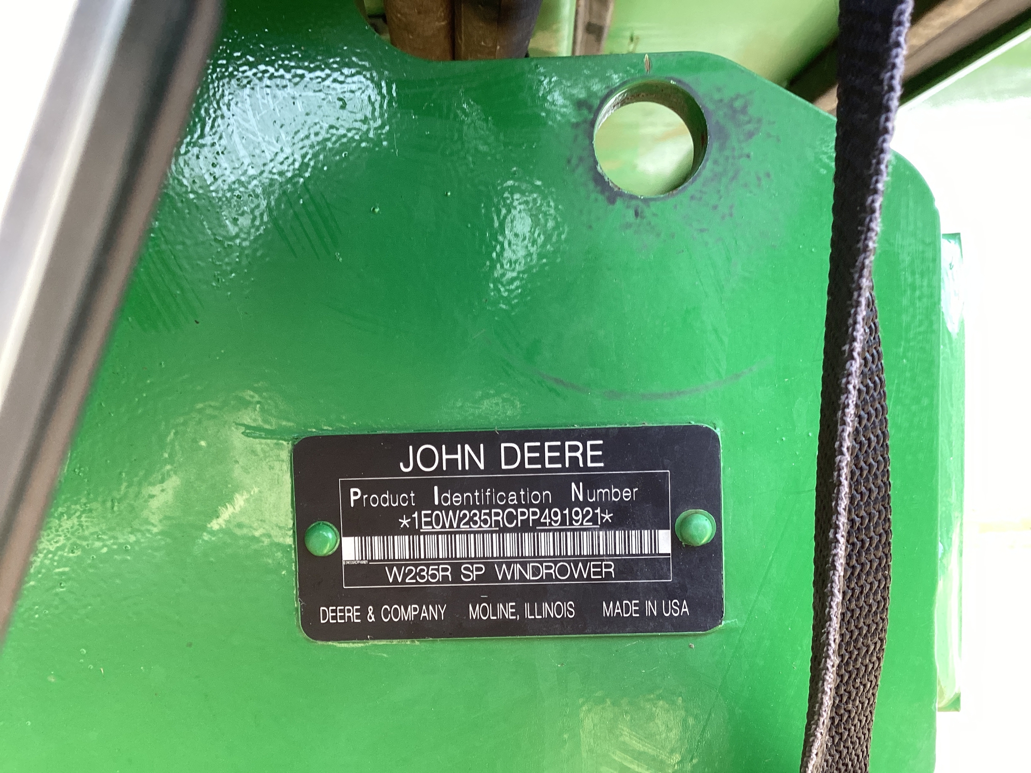 2023 John Deere W235R Image 61