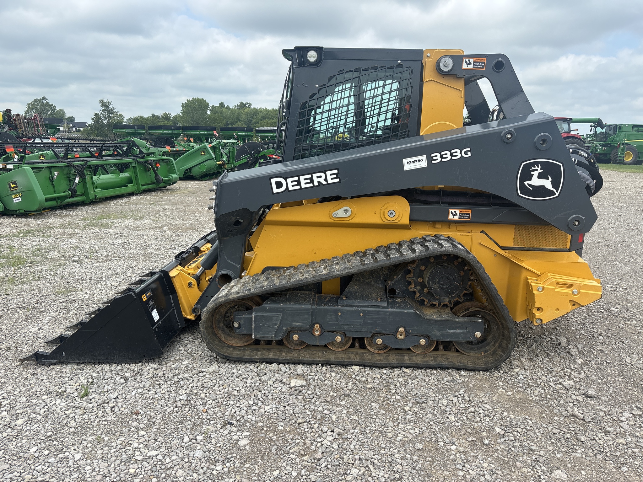 Used 2023 John Deere 333G Compact Track Loaders at Koenig Equipment in Anna, OH - PhotoXL1