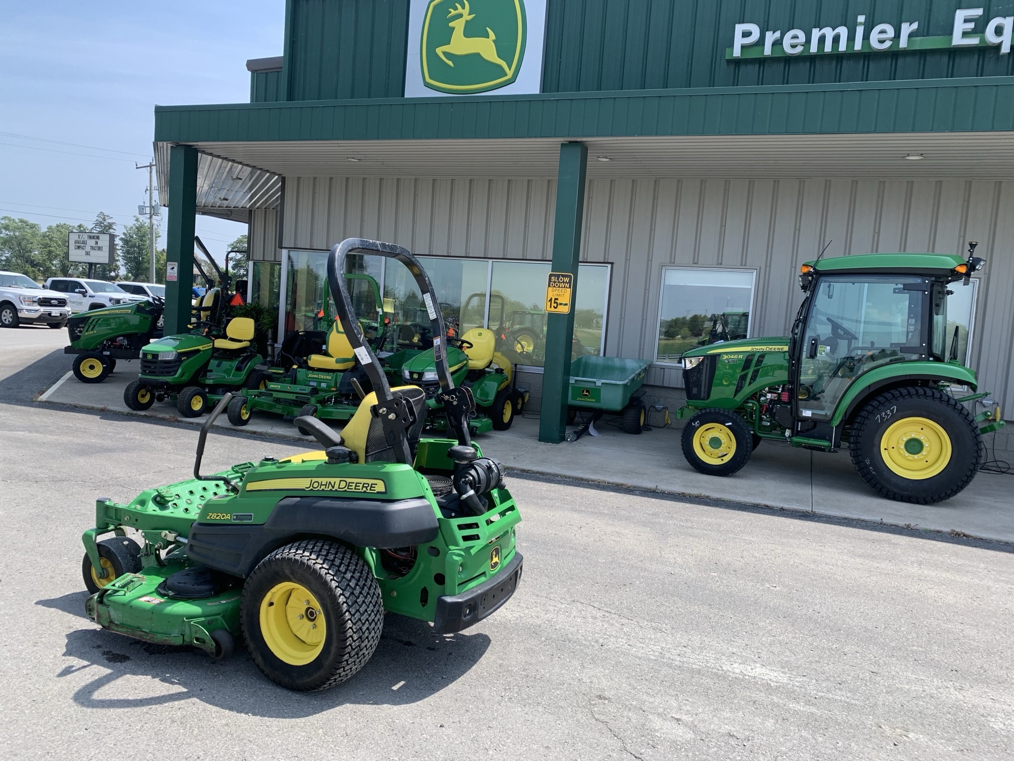 2009 John Deere Z820A Image 8