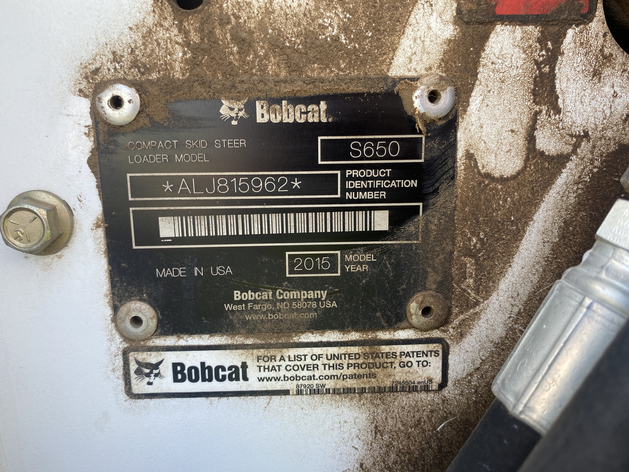 2015 Bobcat S650 Image 17
