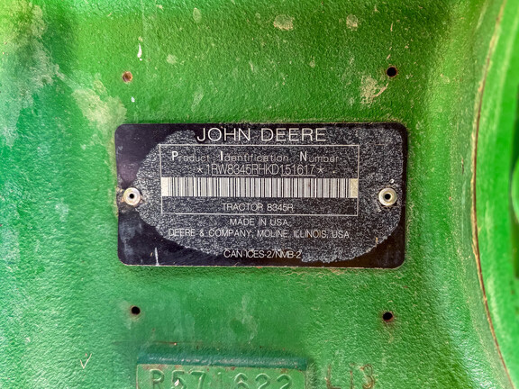 Used 2020 John Deere 8345R Row Crop Tractors at Koenig Equipment in Anna, OH - Photo42