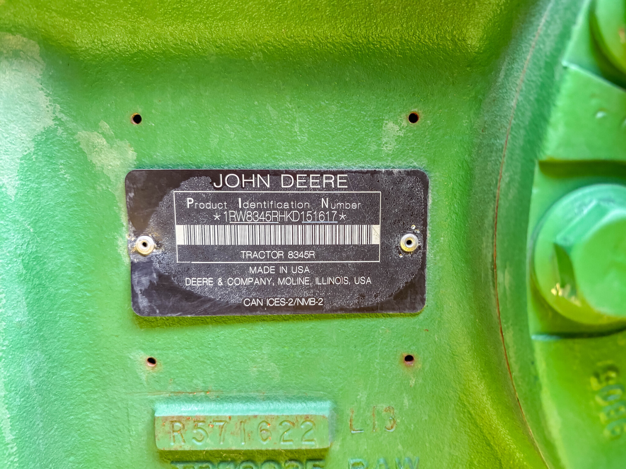 Used 2020 John Deere 8345R Row Crop Tractors at Koenig Equipment in Knightstown, IN - PhotoXL41