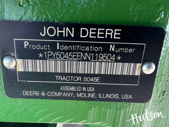 Photo of 2022 John Deere 5045E