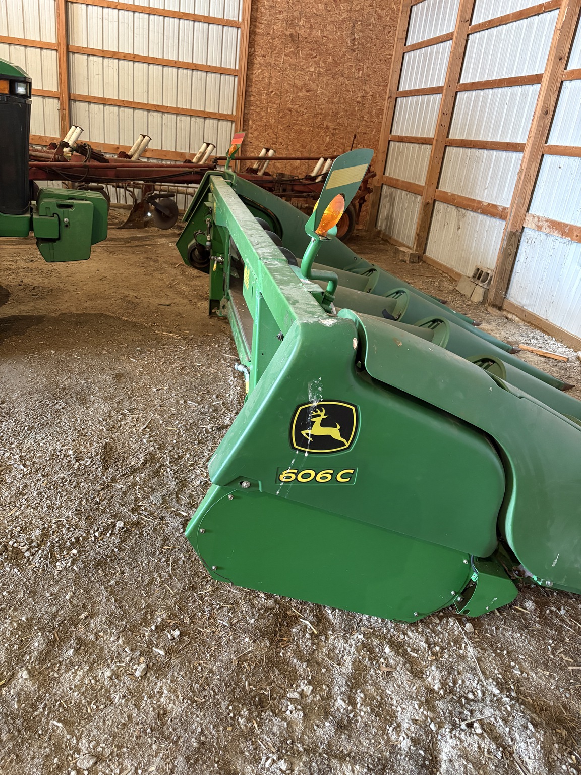 2008 John Deere 606C Image 4