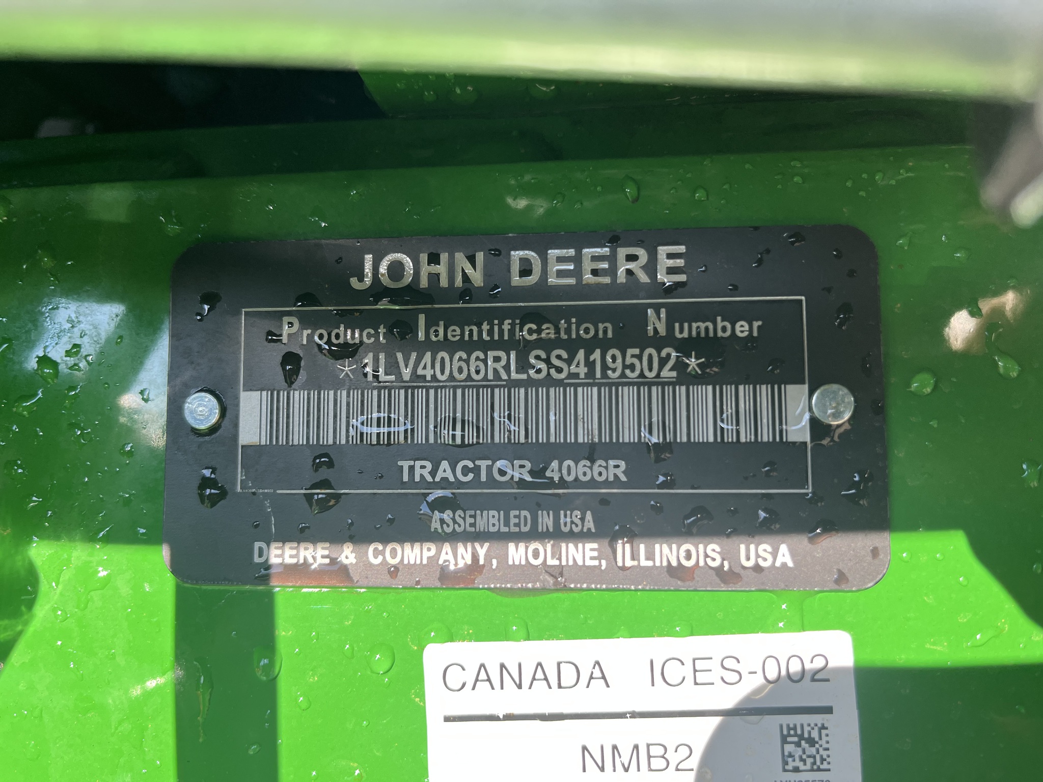  2025 John Deere 4066R at Heritage Tractor in Pittsburg, KS