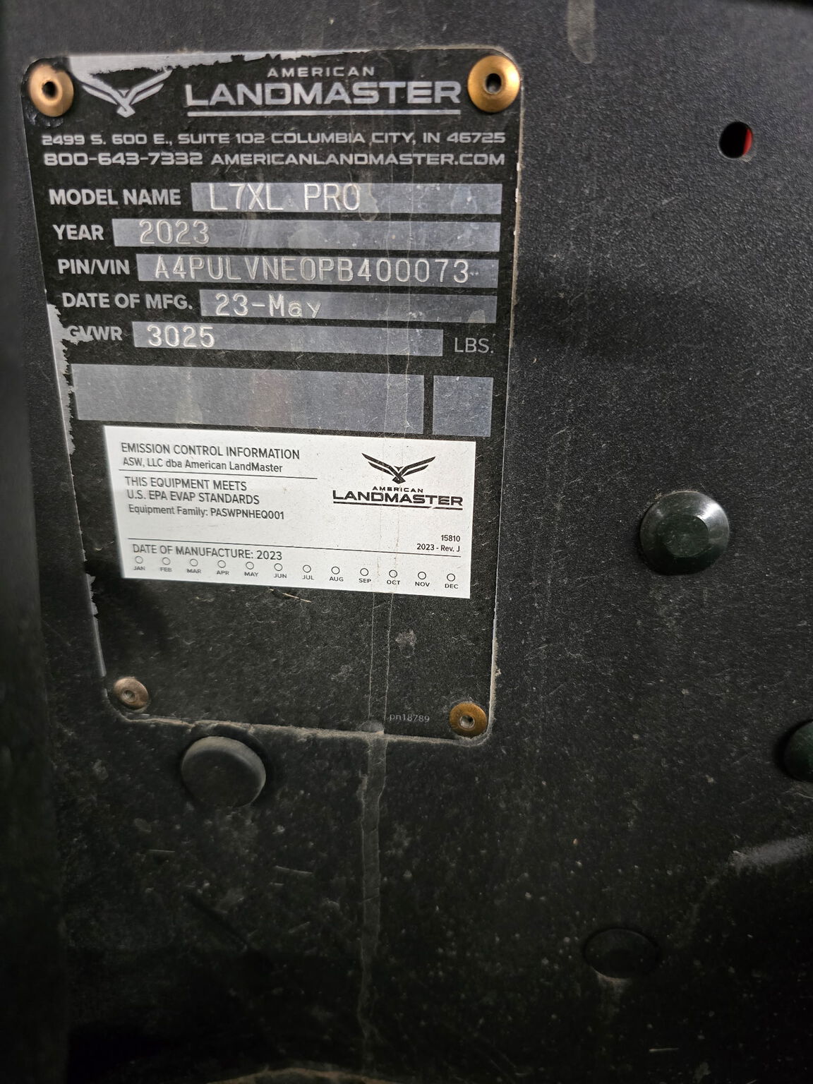 2023 American LandMaster L7XL Pro Image 6