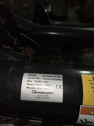 2023 Geringhoff MS1200F - Photo12