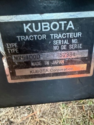 2008 Kubota MX5100-8