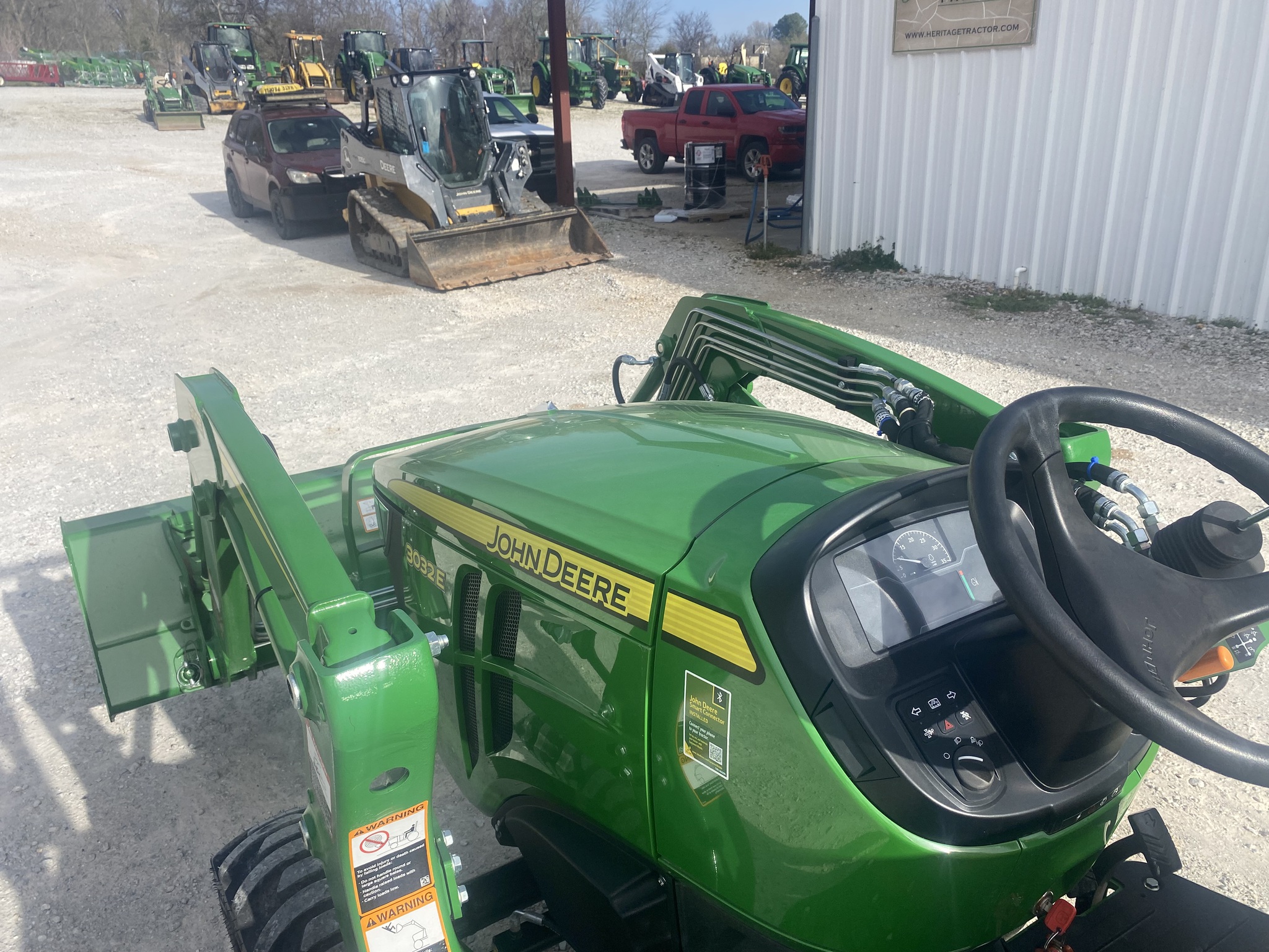  2025 John Deere 3032E at Heritage Tractor in Harrison, AR