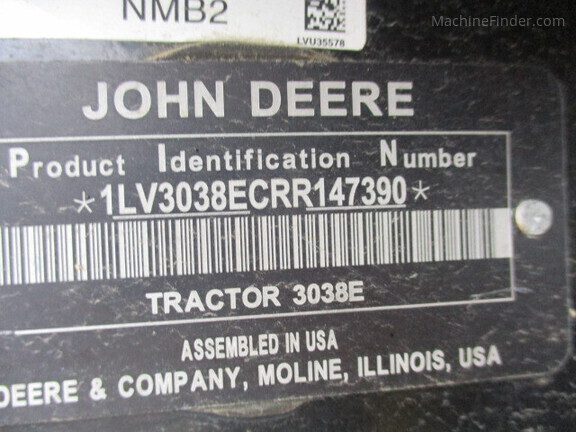 Photo of 2024 John Deere 3038E