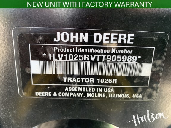 Photo of 2026 John Deere 1025R