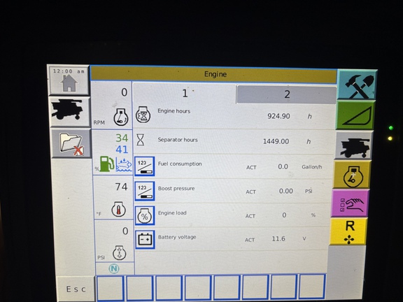Used 2014 Massey Ferguson 9560 Combines at Horizon Ag & Turf in Vermilion, AB - Photo23