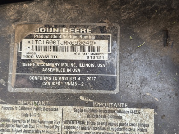 2024 John Deere 1600 - Photo3
