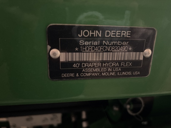 Used 2022 John Deere RD40F Combine Platforms at Koenig Equipment in Urbana, OH - Photo10