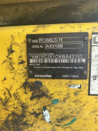 2022 Komatsu PC490