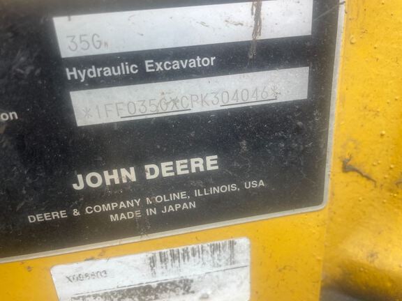 2023 John Deere 35G
